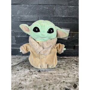 Star Wars Mandalorian The Child Baby Yoda Plush Stuffed Animal Mattel